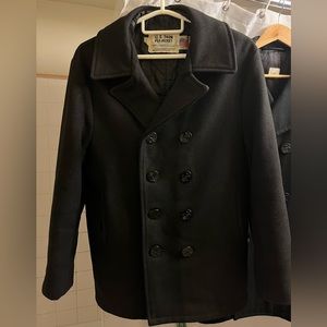Vintage Schott 740N Peacoat (Size 40R)